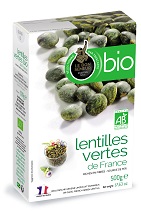 Lentilles Vertes France Bio